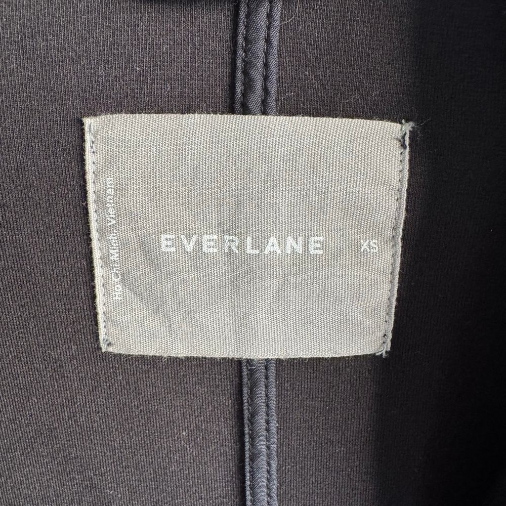 Everlane Long Knit Black Dream Coat size XS - Picture 4 of 5